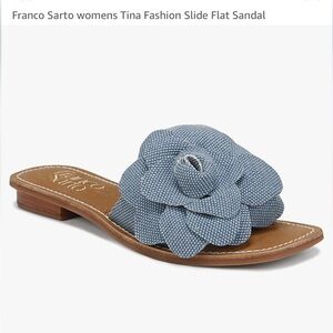 Franco Sarto Tina Slides Sandals NWOB- Size 7